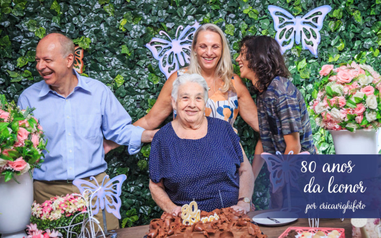 Aniversário de 80 anos da Leonor