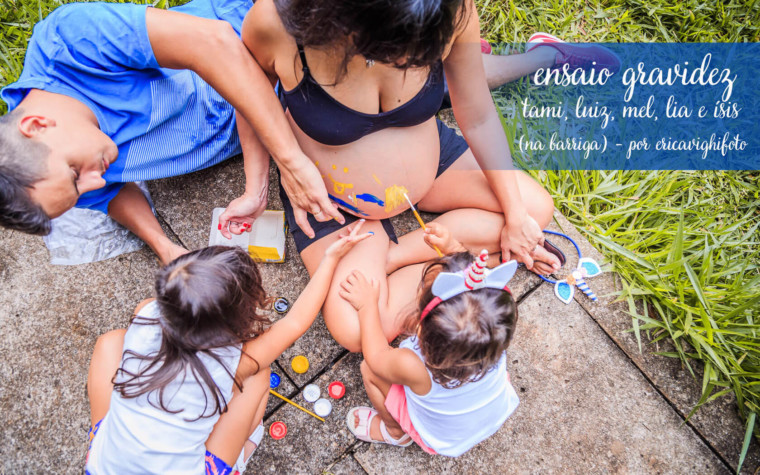 Ensaio de família e gravidez da Tami!